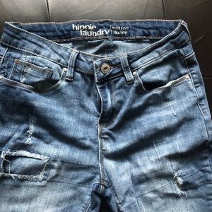 Mid-rise jeans